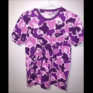 Pink and Purple Ripndip T-shirt